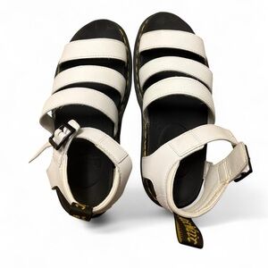 Doc Marten/Dr. Marten White Gladiator Sandals